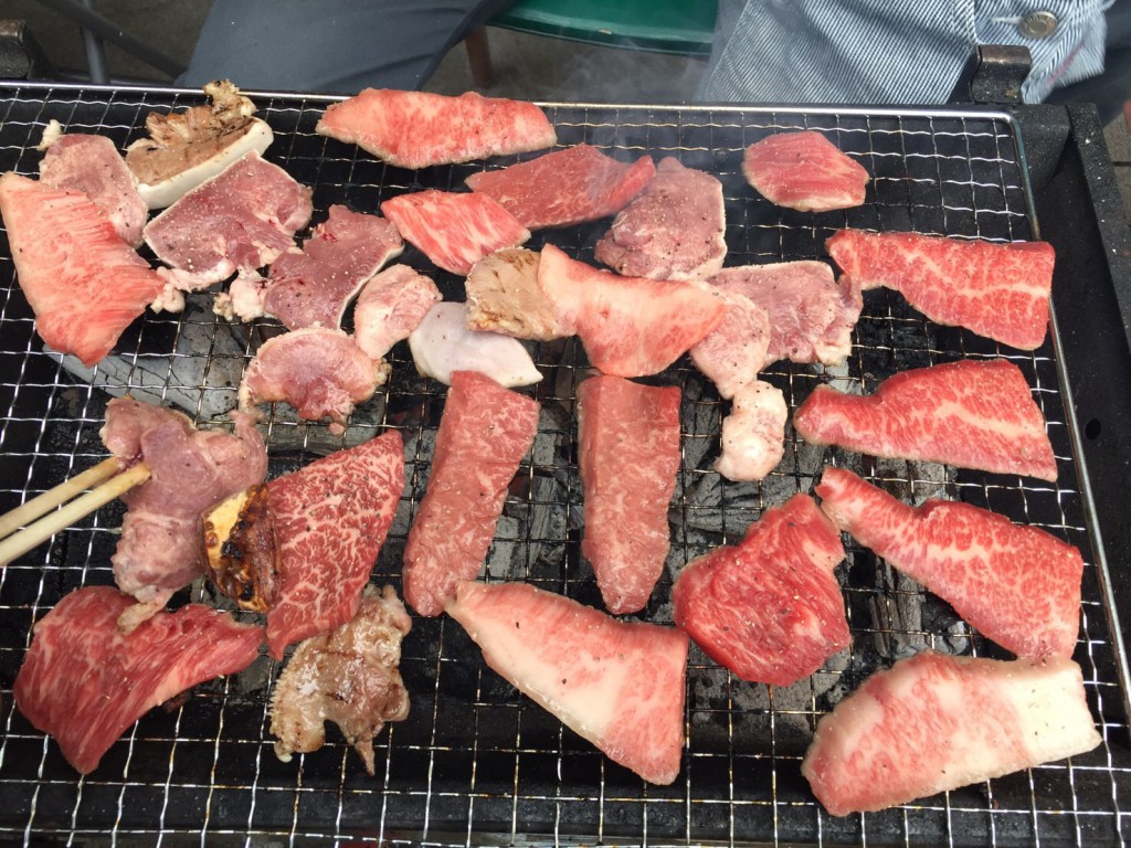 お花見🌸 BBQ🍖の写真